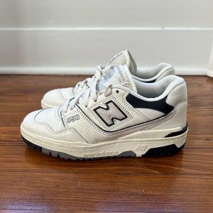 New Balance 550 Cream Black